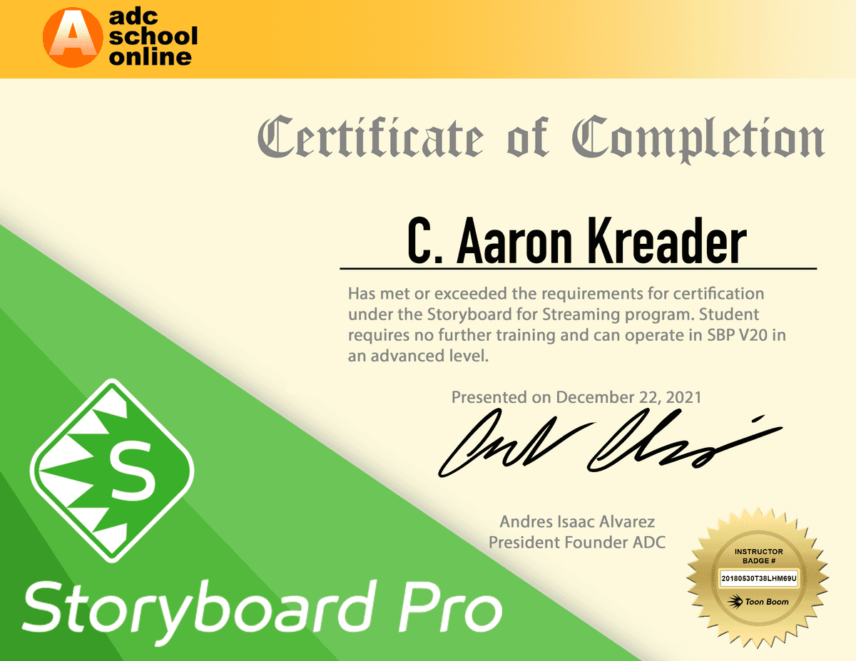 Storyboards by christopher aaron kreader